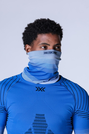 Шарф X-Bionic Invent Graphics Neckwarmer (; S/M(1); E411 Sage_Green/Light_Grey/Optical_White)